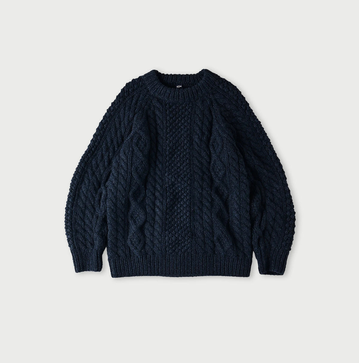 45R Cashmere 908 Aran Sweater