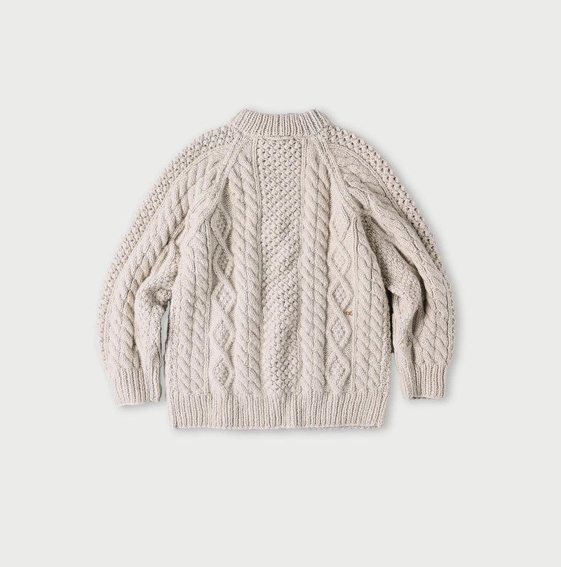 45R Cashmere 908 Aran Sweater - Image 4