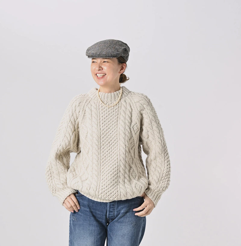 45R Cashmere 908 Aran Sweater - Image 7