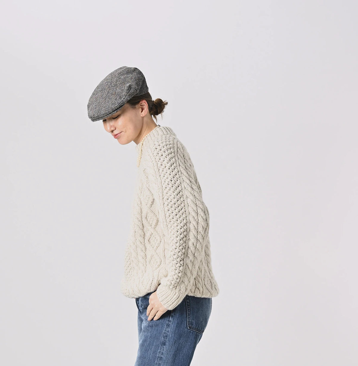 45R Cashmere 908 Aran Sweater