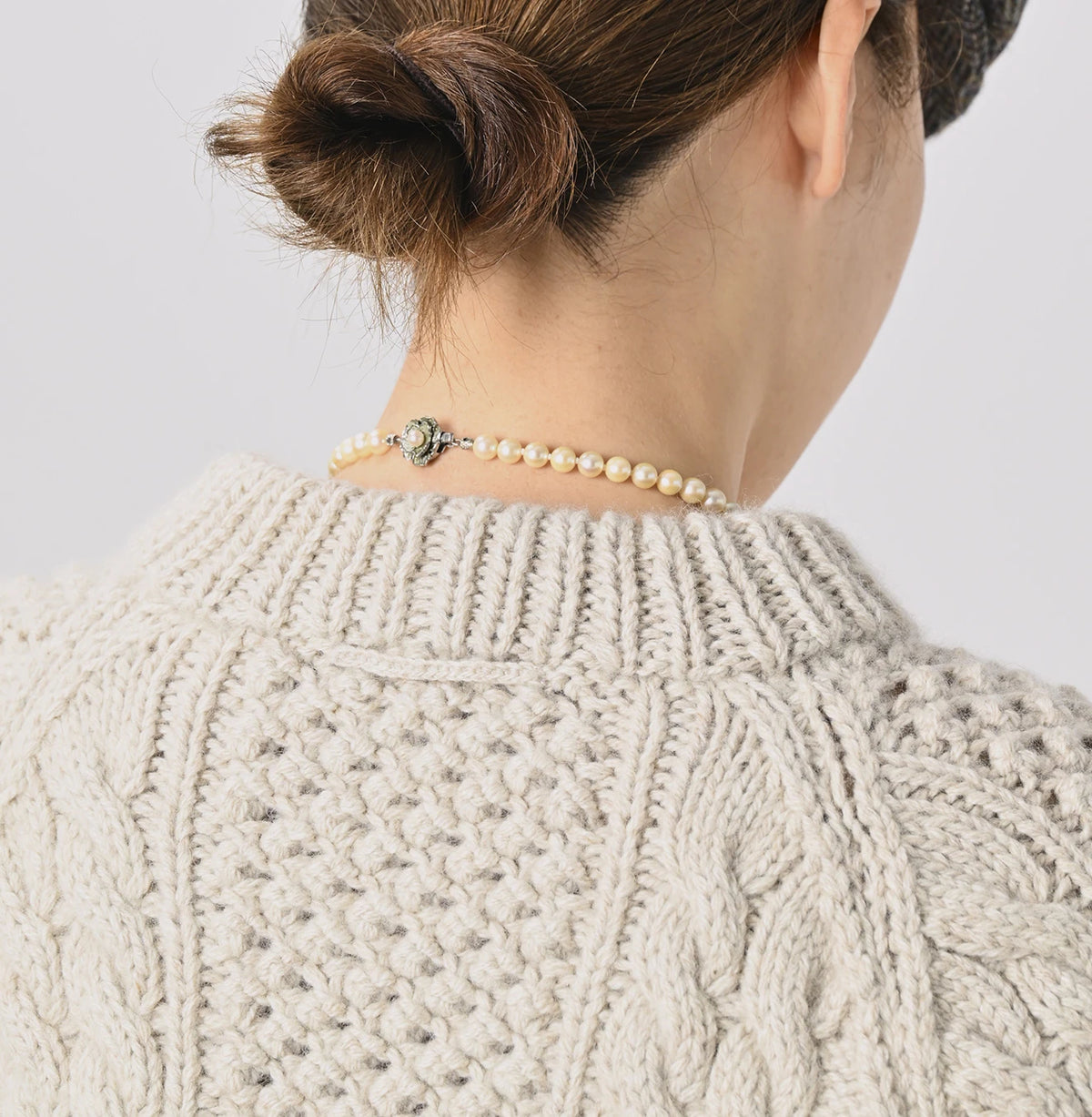 45R Cashmere 908 Aran Sweater