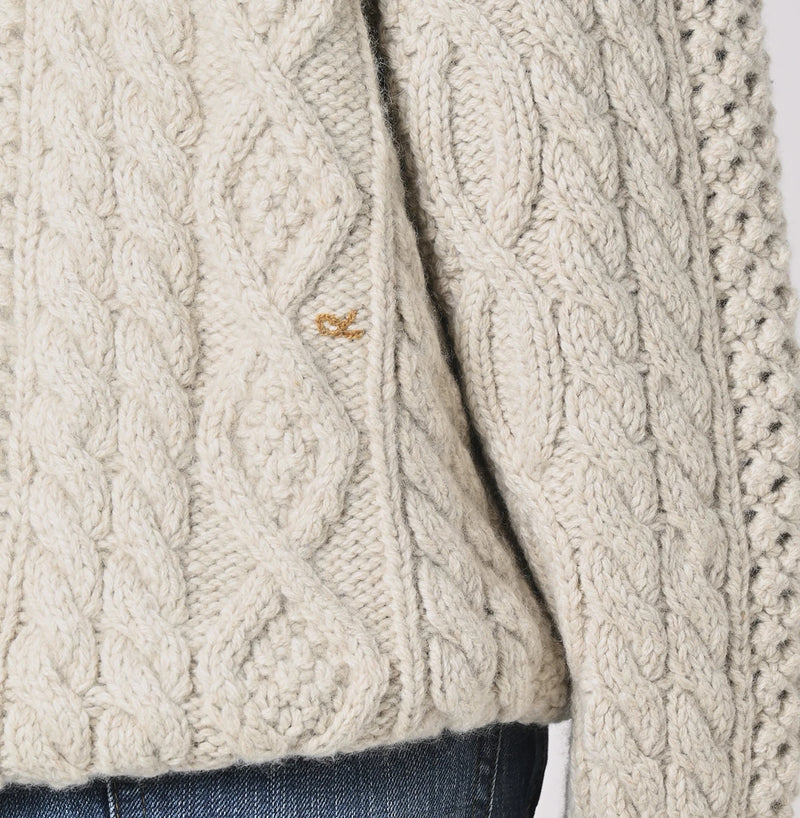 45R Cashmere 908 Aran Sweater - Image 15