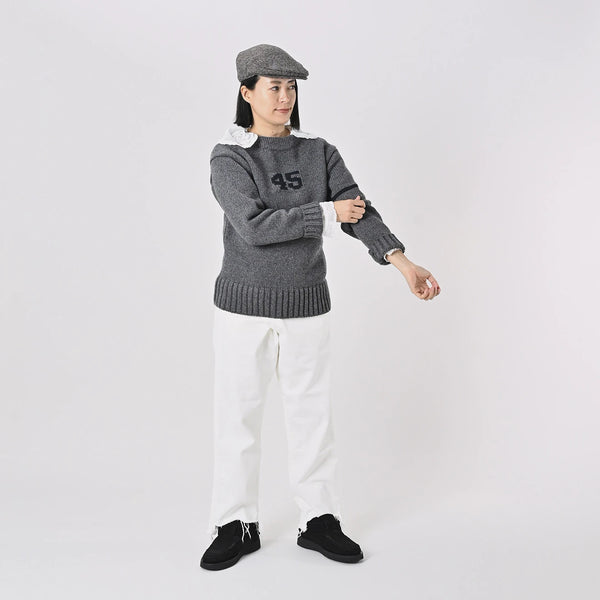 45R Cashmere 908 School Sweater