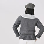 45R Cashmere 908 School Sweater