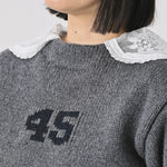 45R Cashmere 908 School Sweater