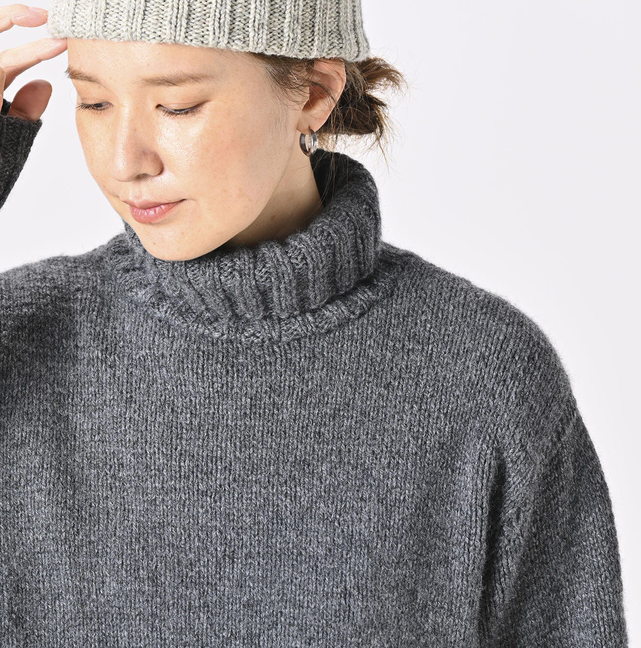 45R Shetland Cashmere 908 Turtleneck