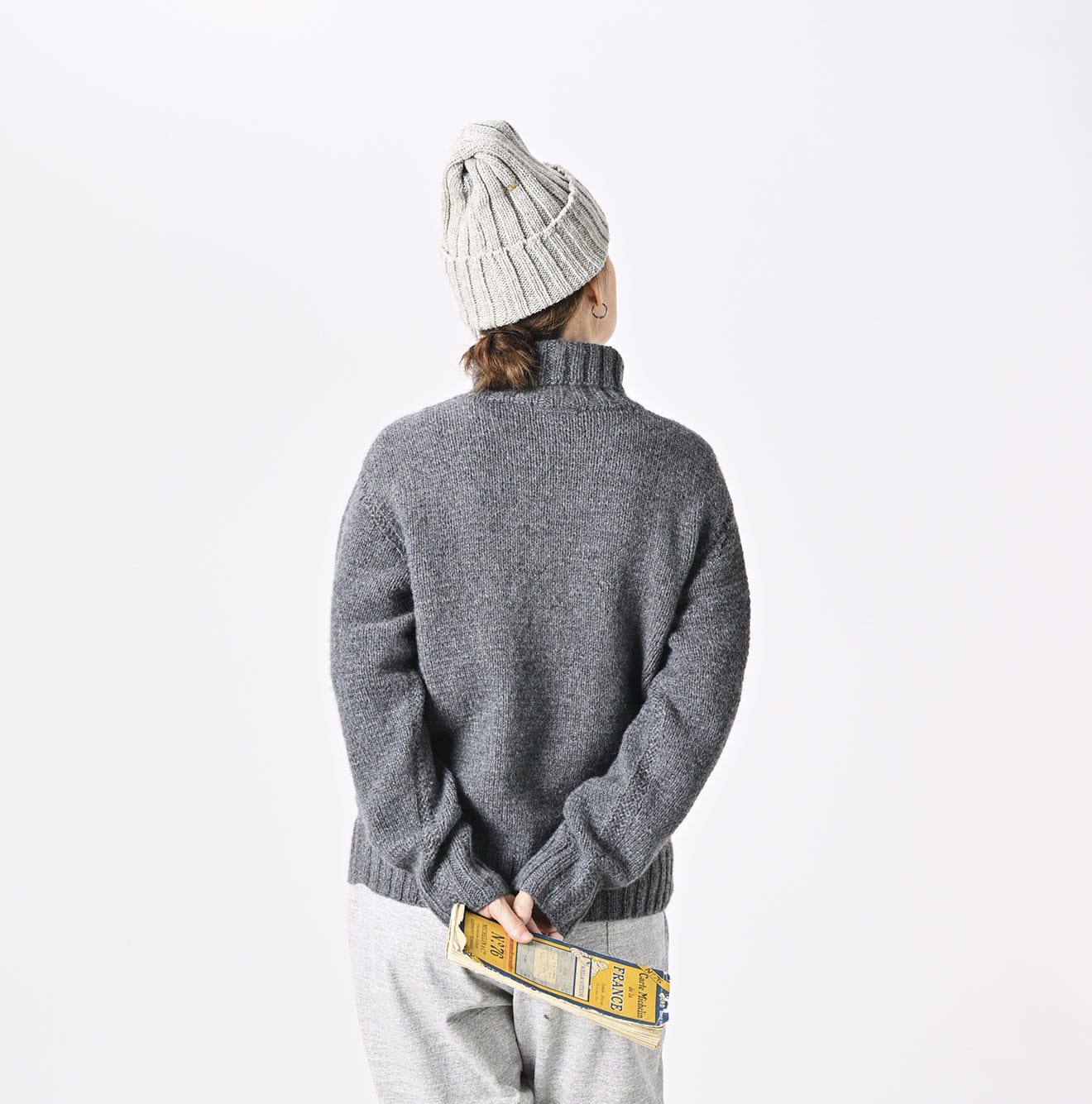 45R Shetland Cashmere 908 Turtleneck