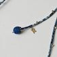 45R Ai Indigo Velvet Necklace