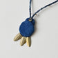 45R Ai Indigo Velvet Necklace