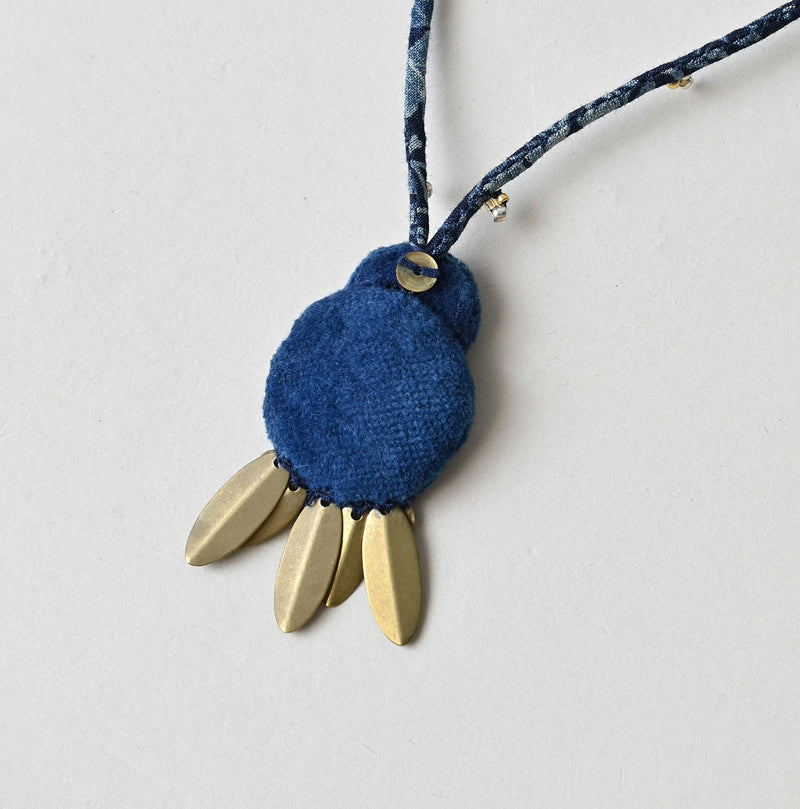45R Ai Indigo Velvet Necklace - Image 9