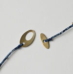 45R Ai Indigo Velvet Necklace