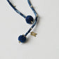45R Ai Indigo Velvet Choker