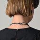 45R Ai Indigo Velvet Choker