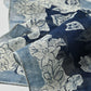 45R Indigo Gauze Bouquet Bandana