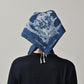 45R Indigo Twill Bouquet Big Bandana