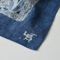 45R Indigo Twill Bouquet Big Bandana