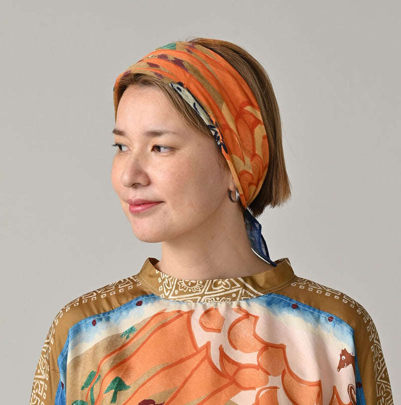 45R Gauze Twill Picture Book Bandana