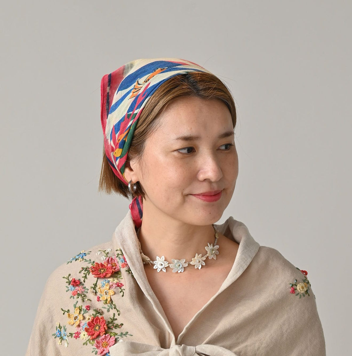 45R Gauze Twill Picture Book Bandana