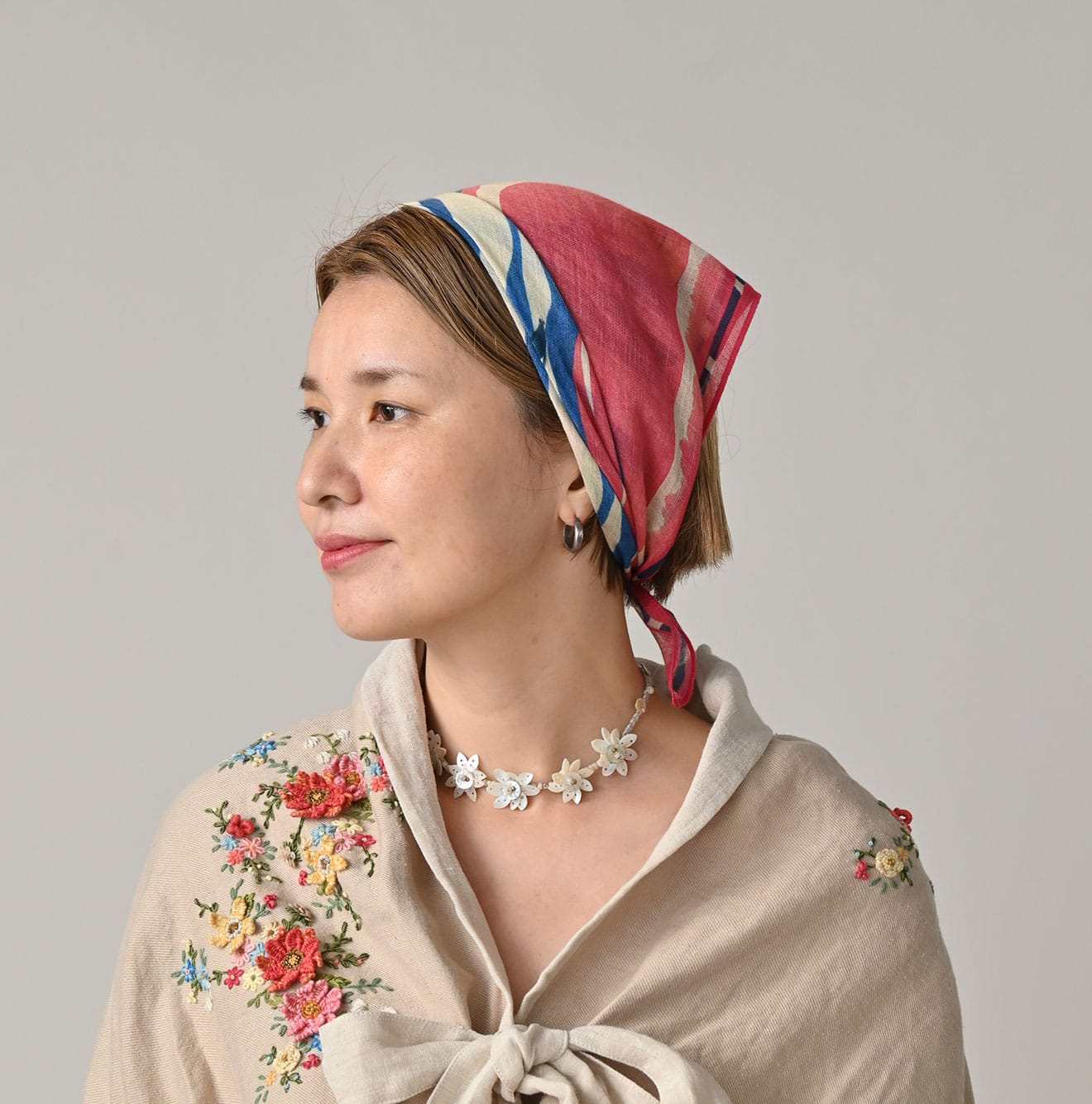 45R Gauze Twill Picture Book Bandana