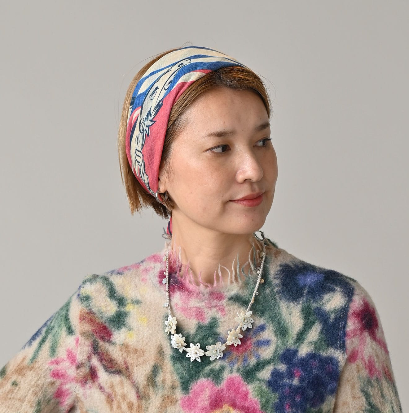 Gauze Twill Picture Book Bandana | 45R Official Online Store – 45R