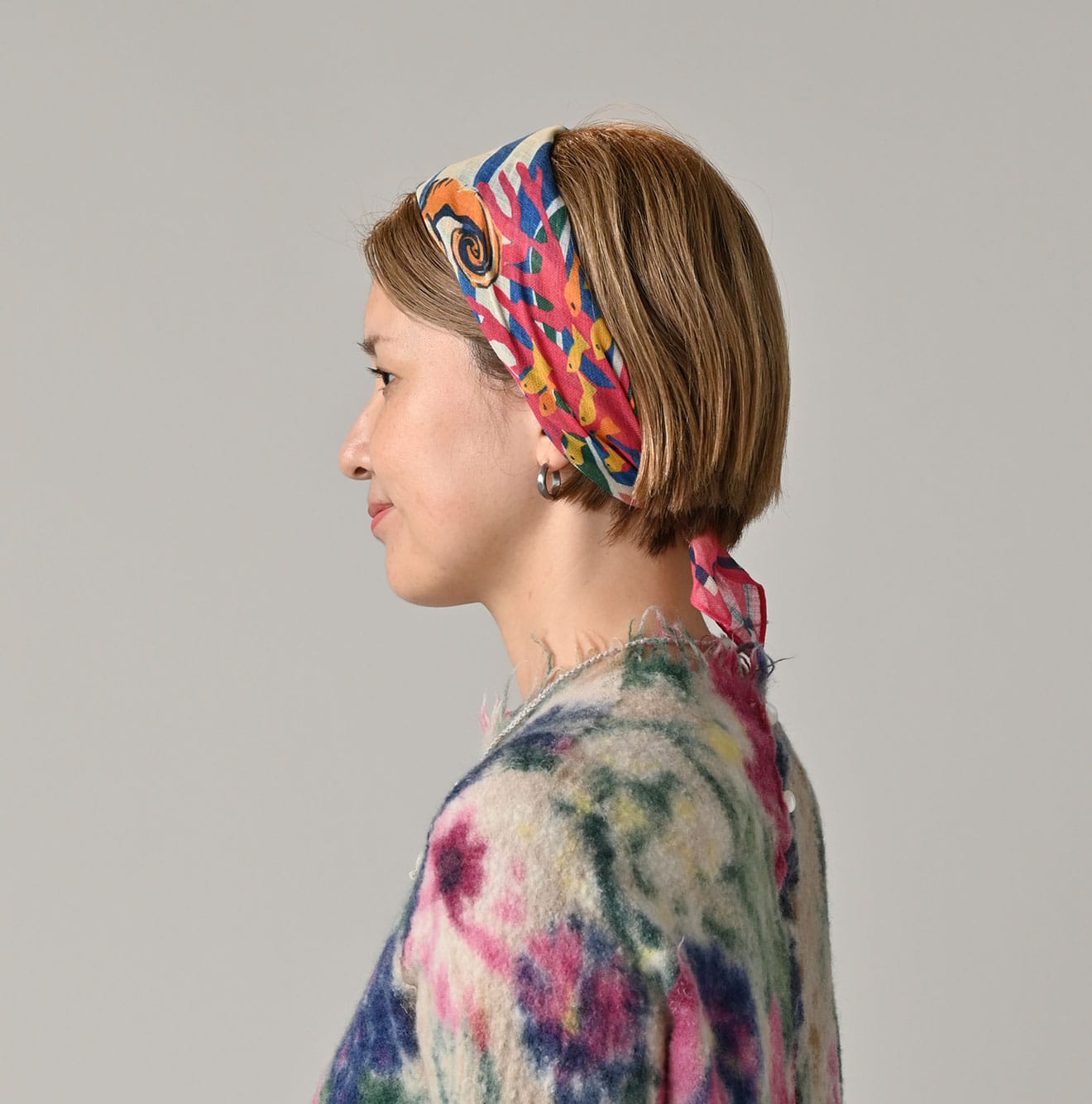 Gauze Twill Picture Book Bandana | 45R Official Online Store – 45R