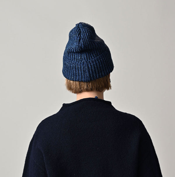 45R Indigo Tamatebako Knit Cap