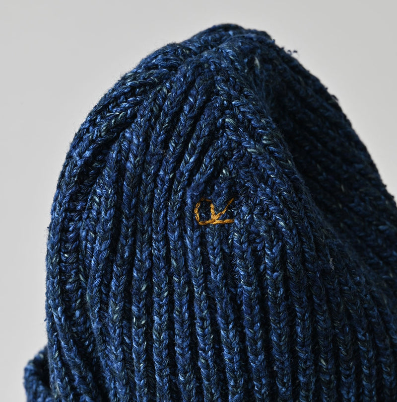 45R Indigo Tamatebako Knit Cap - Image 9