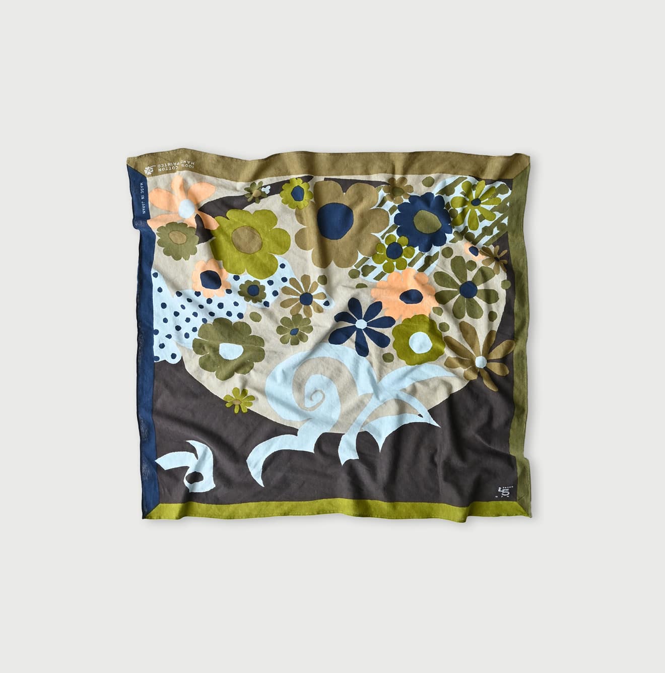 45R Tenjiku Happy Doodle Bandana - Image 3