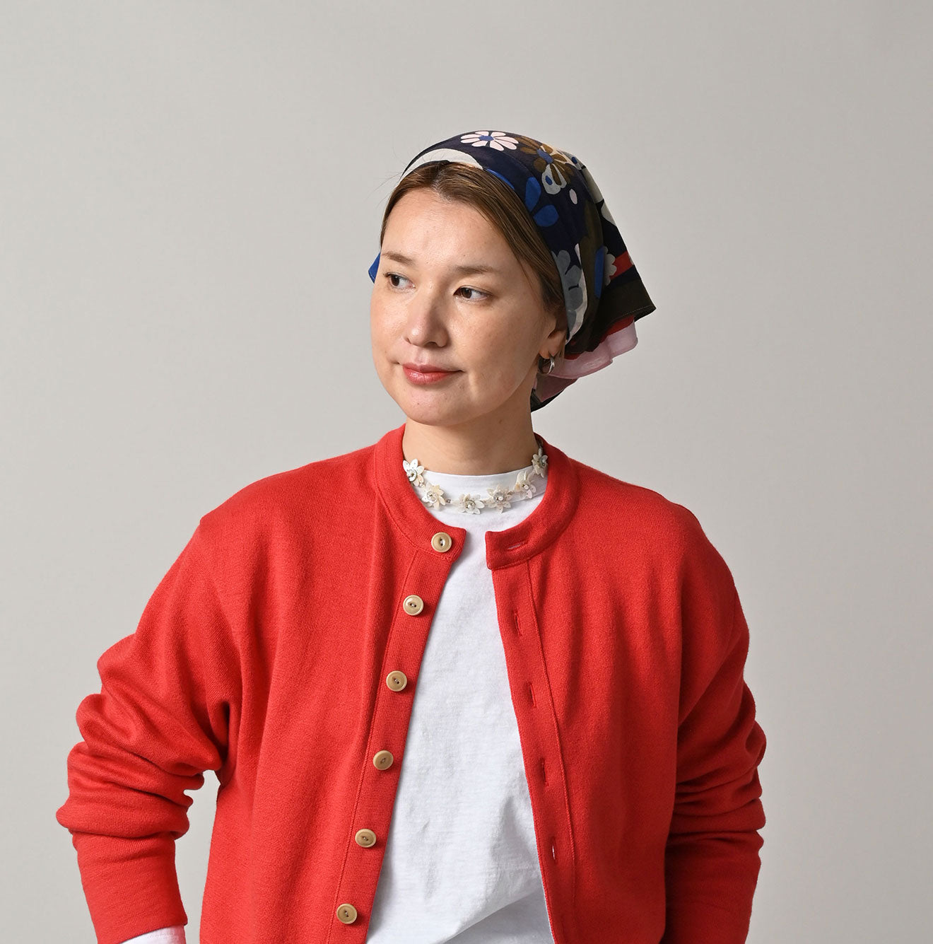 45R Tenjiku Happy Doodle Bandana - Image 7