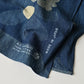 45R Indigo Tenjiku Happy Doodle Bandana