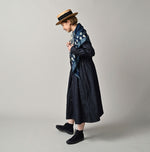 45R Indigo Happy Doodle FUROSHIKii