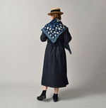 45R Indigo Happy Doodle FUROSHIKii