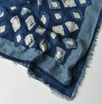 45R Indigo Happy Doodle FUROSHIKii