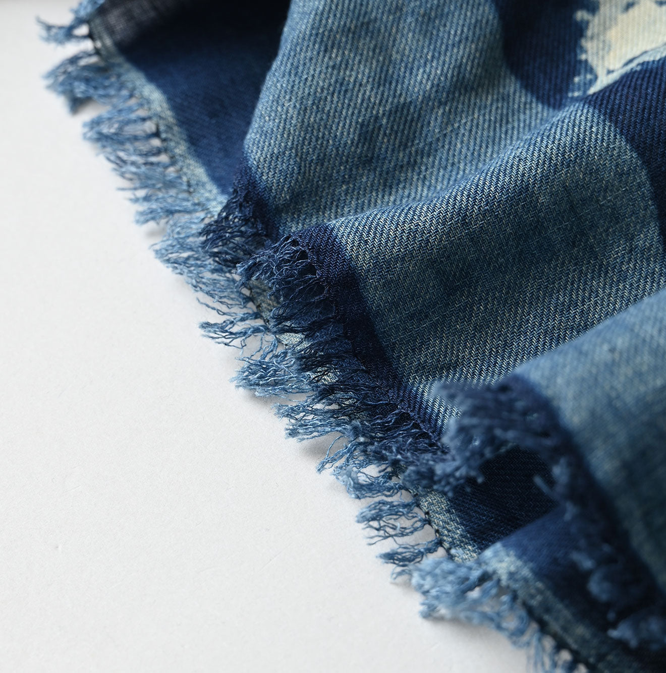 45R Indigo Happy Doodle FUROSHIKii - Image 4