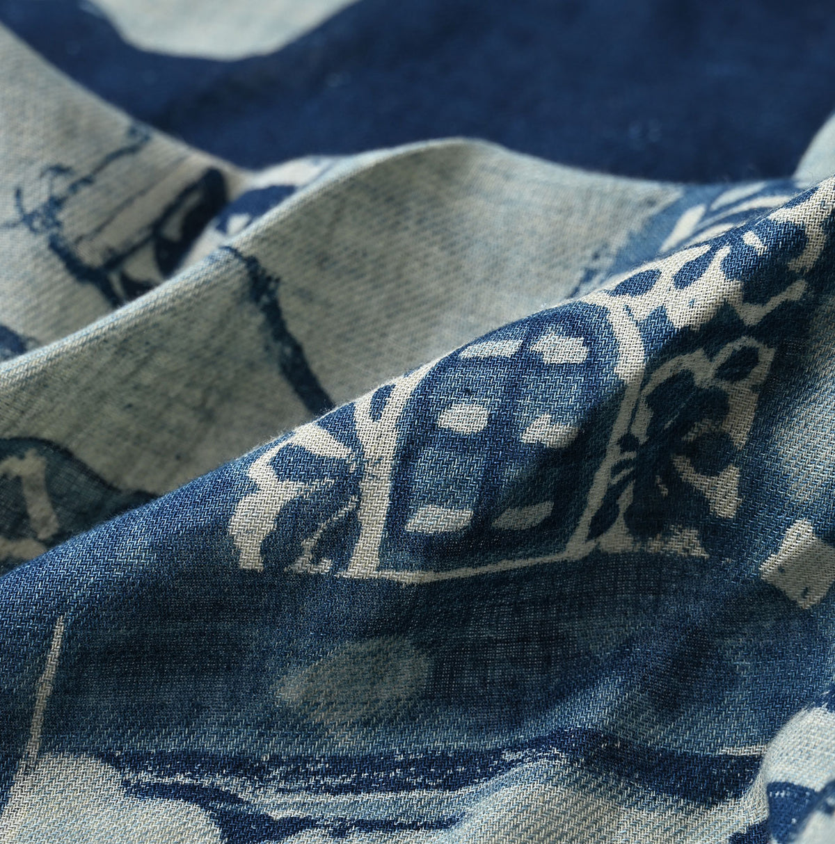 Indigo Twill Noel FUROSHIKii