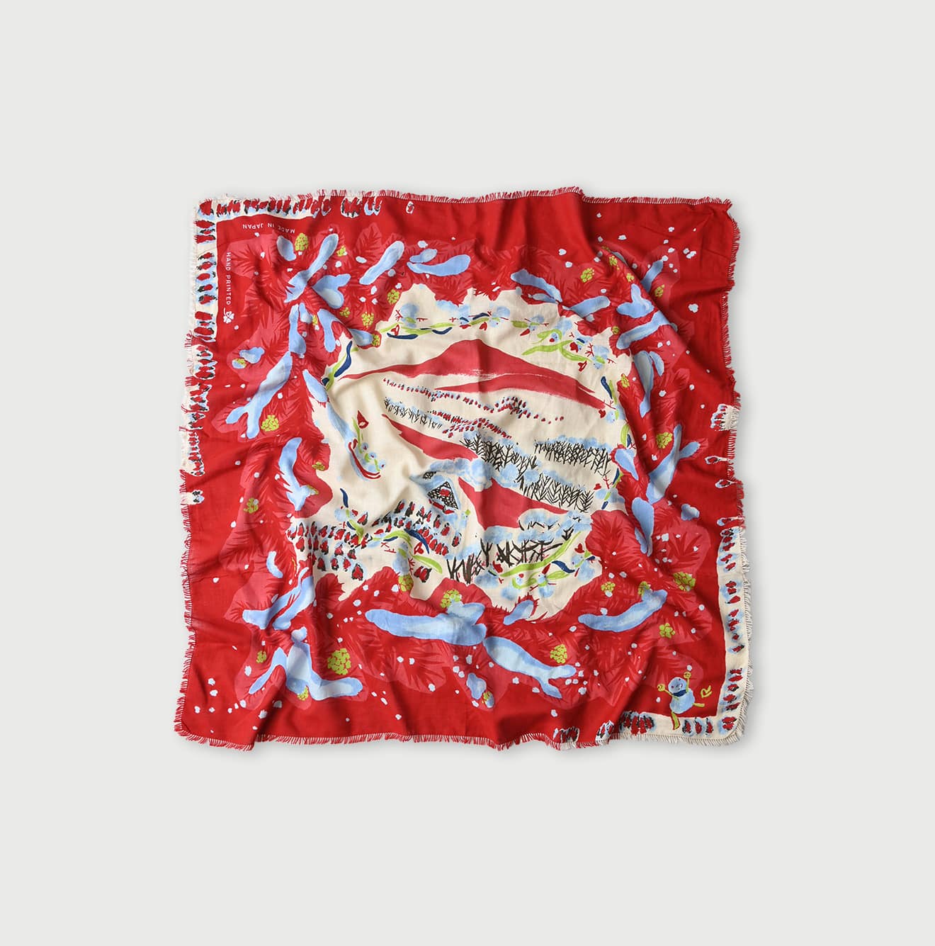 Twill Snowman FUROSHIKii - Image 1