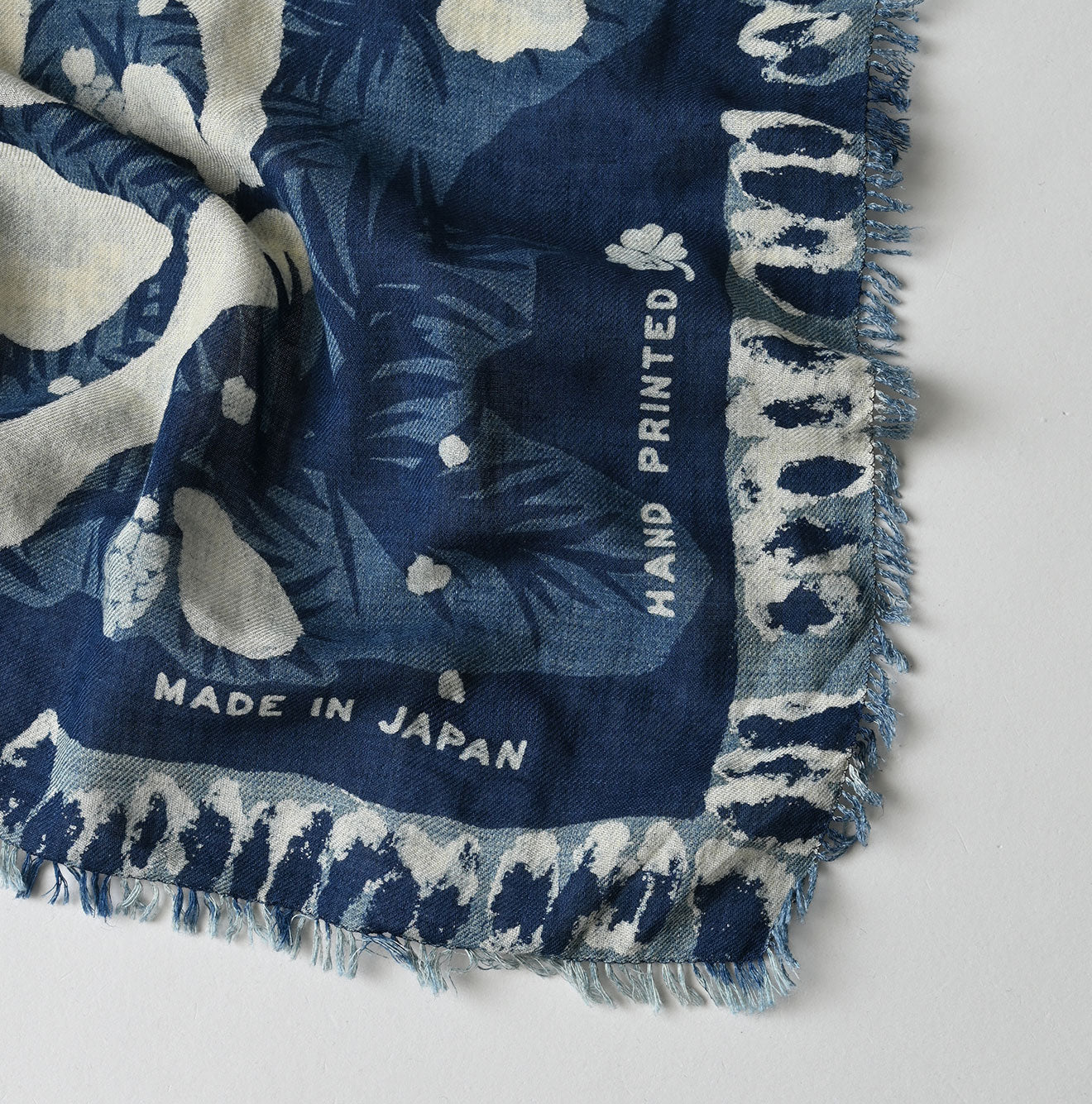 Indigo Twill Snowman FUROSHIKii