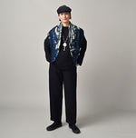 Indigo Twill Snowman FUROSHIKii