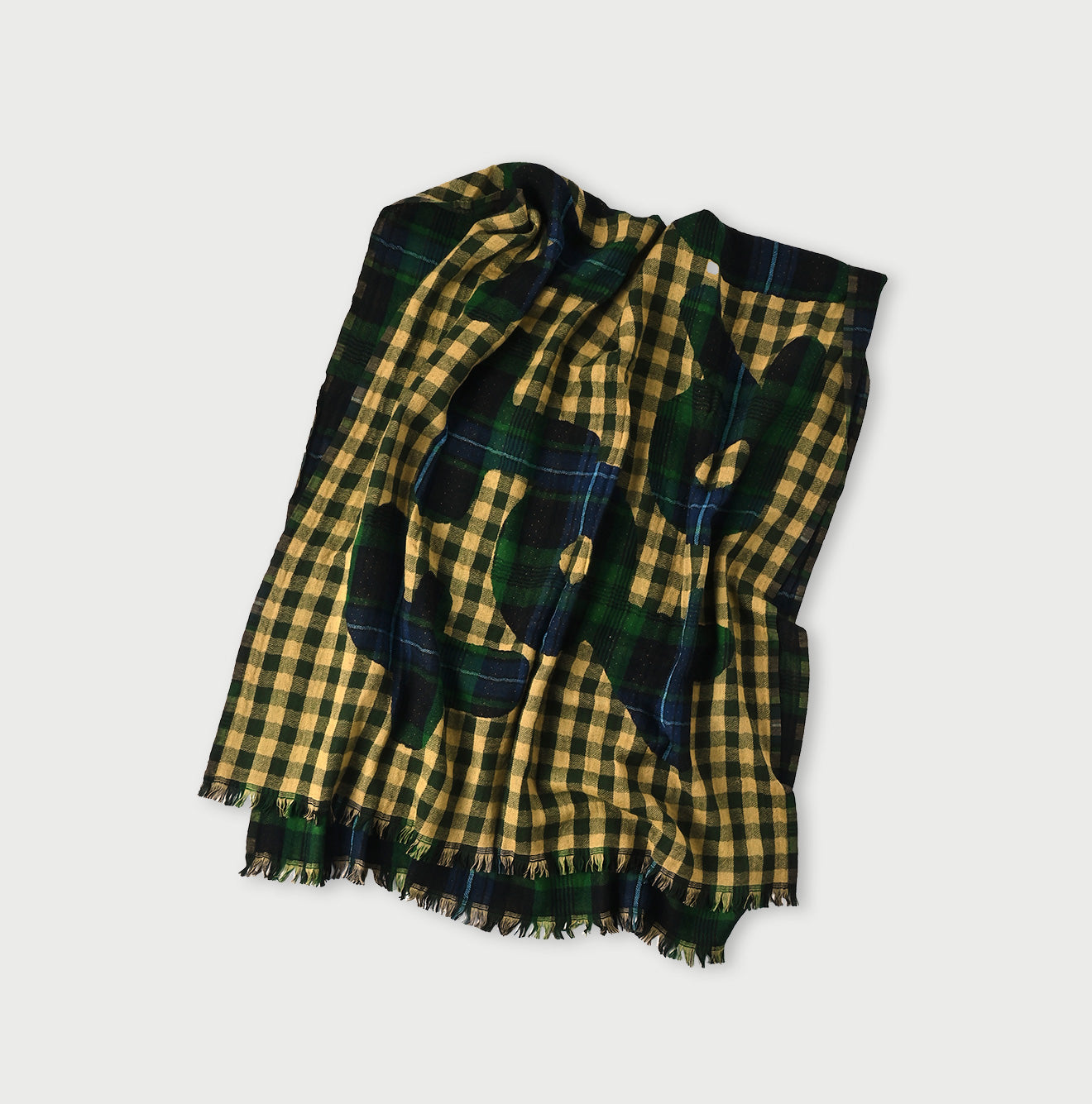 Wool Jacquard Stole – 45R Global