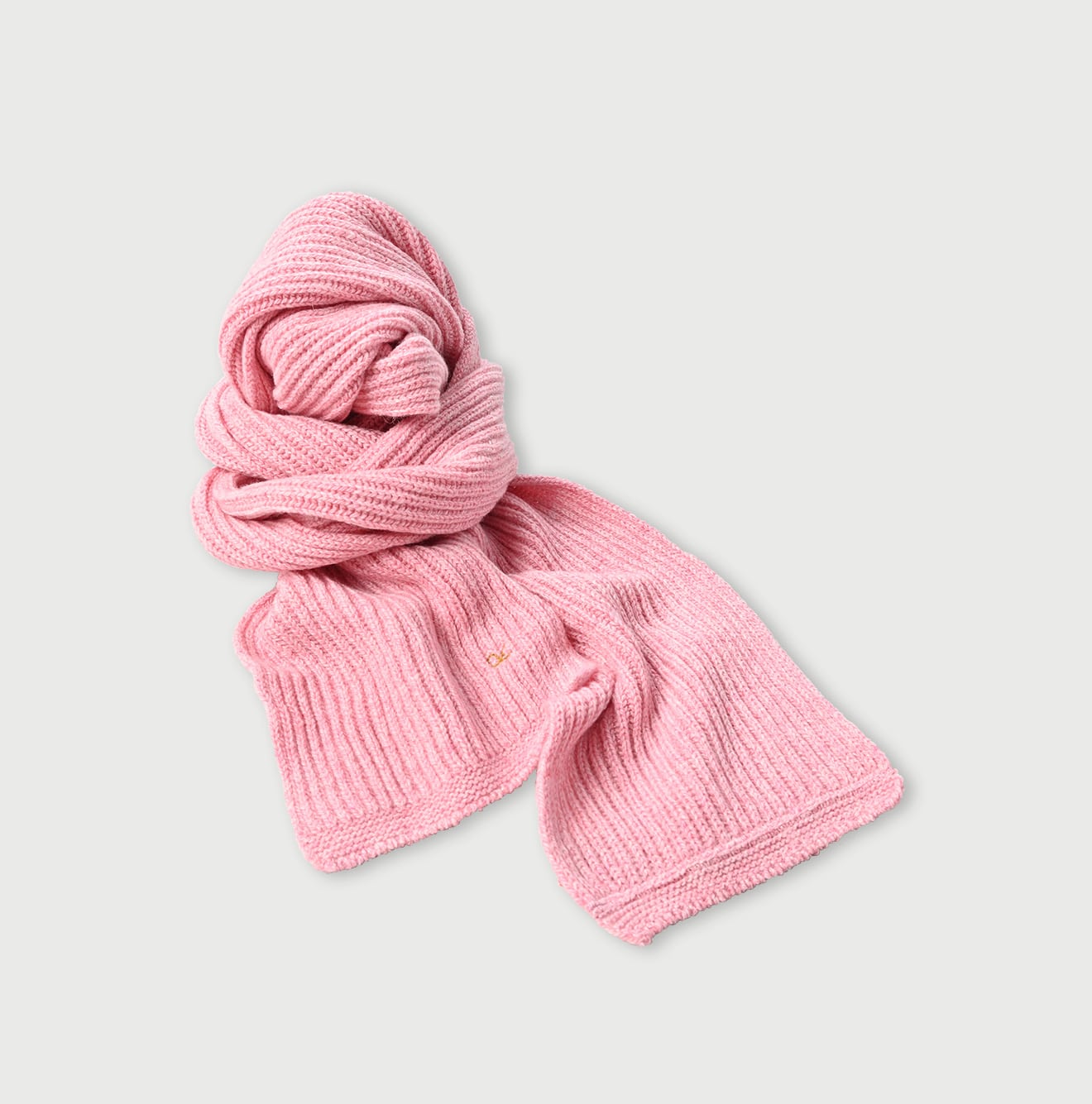 Cashmere Waffle Long Muffler - 45R by 45rpm studio