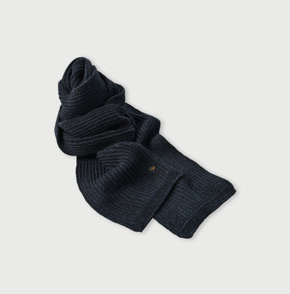 Cashmere Waffle Long Muffler - 45R by 45rpm studio