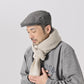 Cashmere Waffle Long Muffler - 45R by 45rpm studio