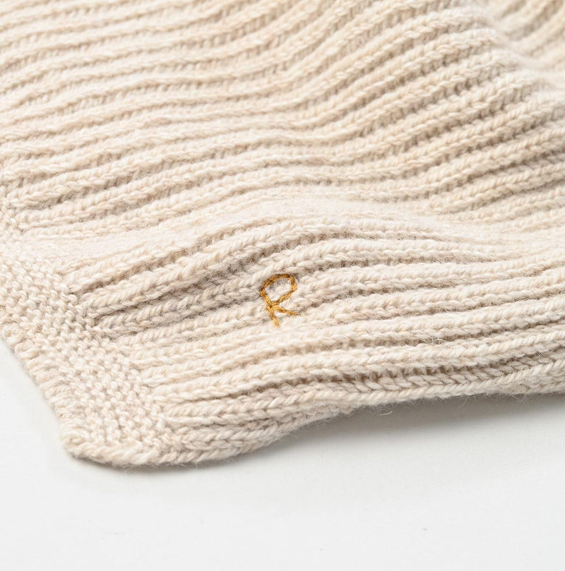 Cashmere Waffle Long Muffler - 45R by 45rpm studio - Image 7