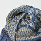 45R Indigo Tamatebako Patchwork Knit Cap