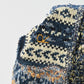 45R Indigo Tamatebako Patchwork Knit Cap