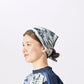 45R Indigo Gauze Picture Book Bandana