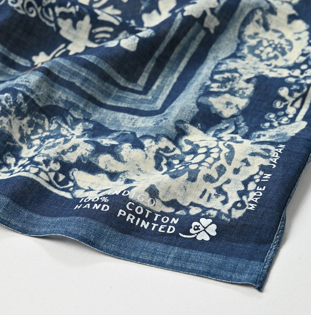 45R Indigo Pottery Bandana