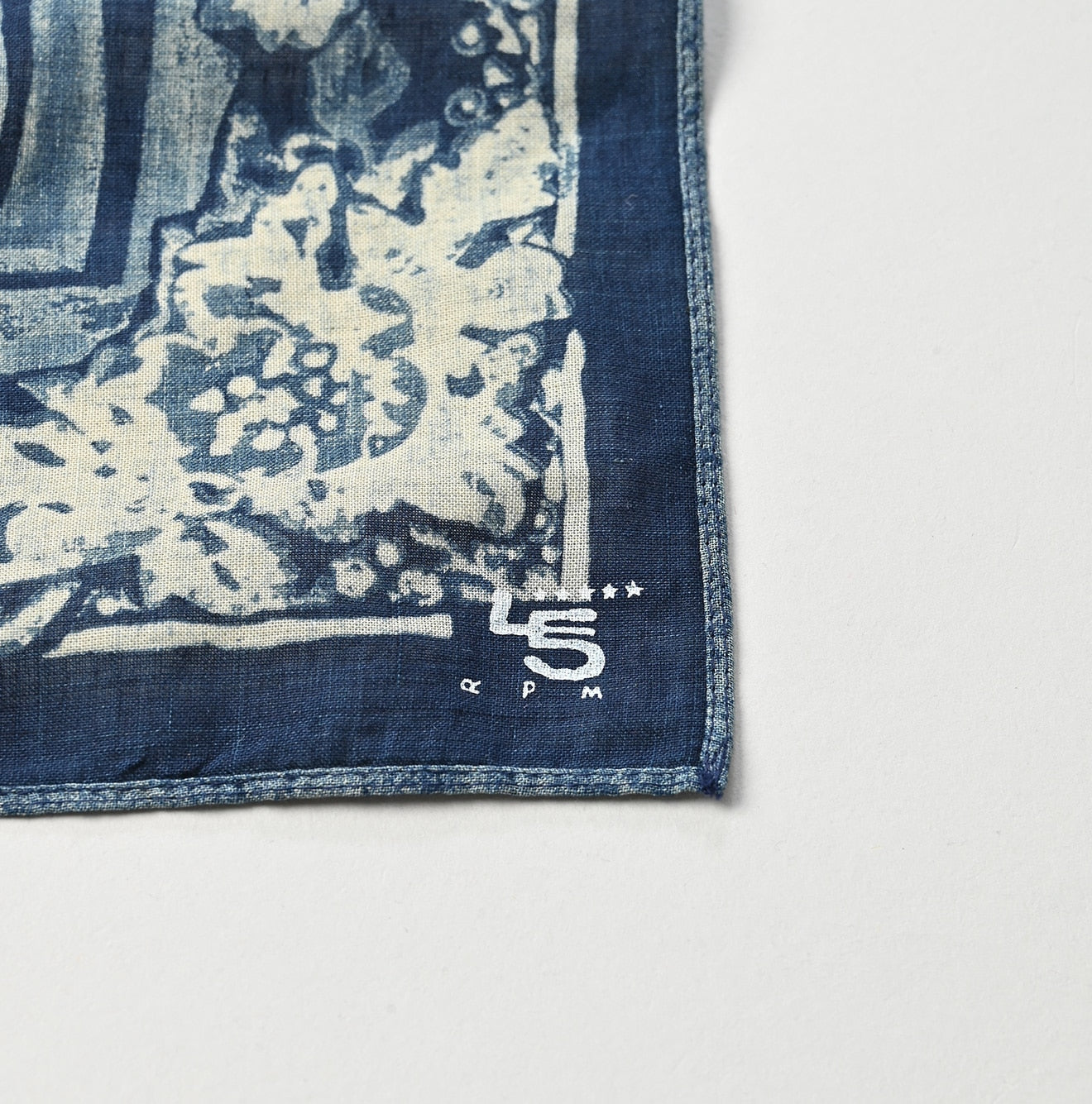 45R Indigo Pottery Bandana