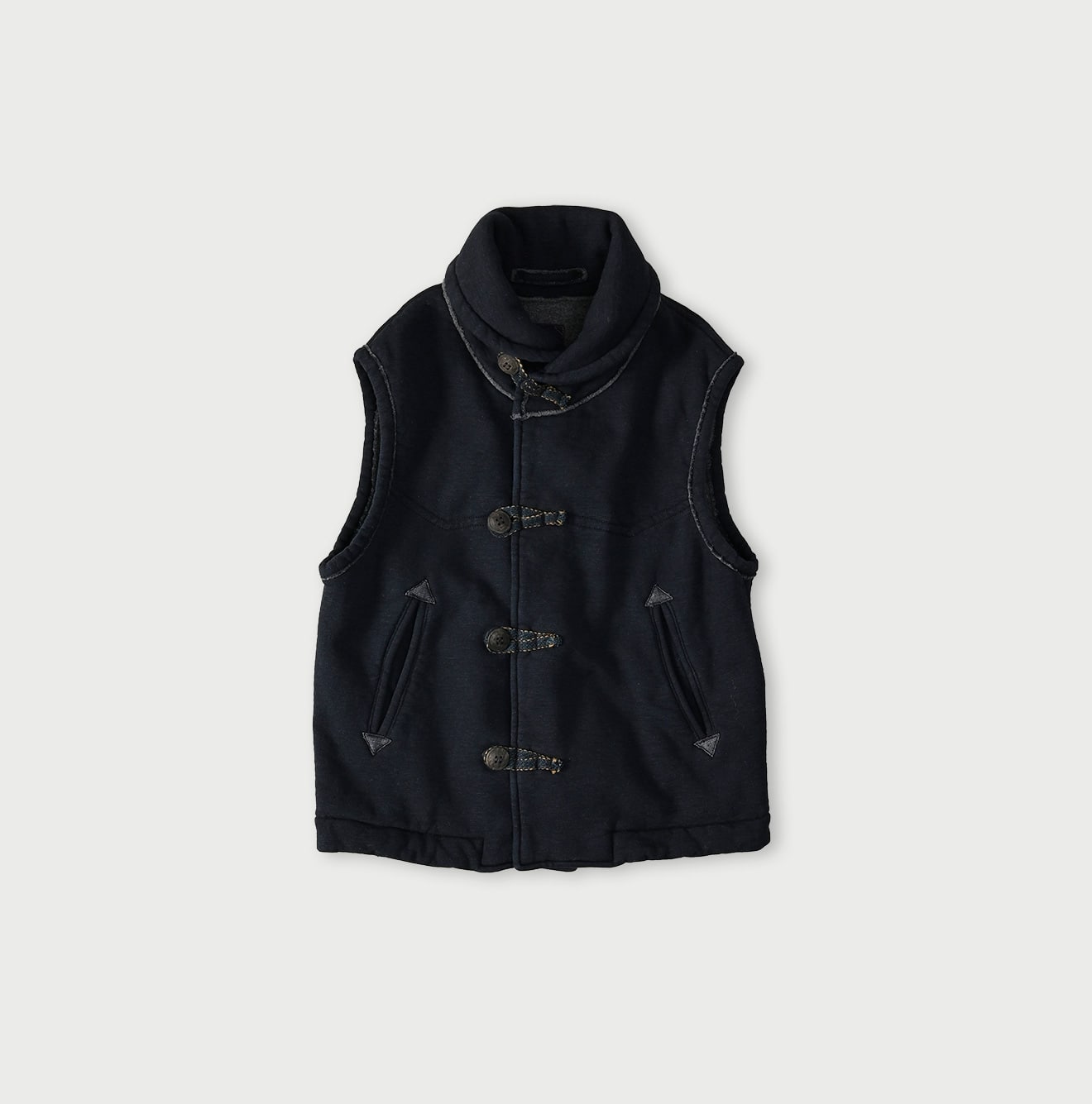 Indigo Hokkaido Fleece 908 Vest (Size 4)