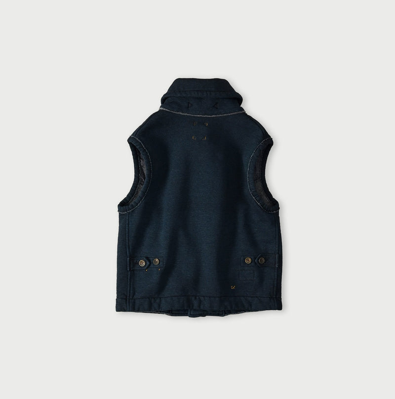Indigo Hokkaido Fleece 908 Vest (Size 4)